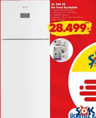 ALTUS AL 380 XE NO FROST BUZDOLABI